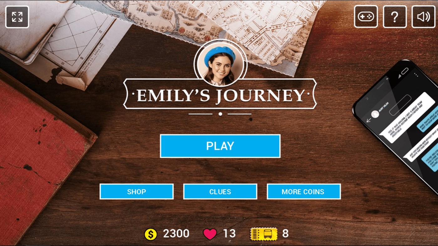 #3. Emily's Journey (Windows) By: MarketJS