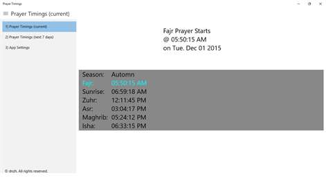 Prayer Timings Screenshots 2