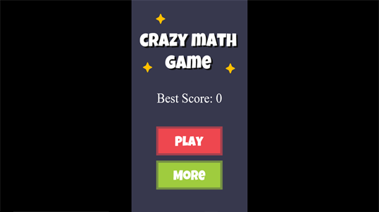Game Crazy Math screenshot 1