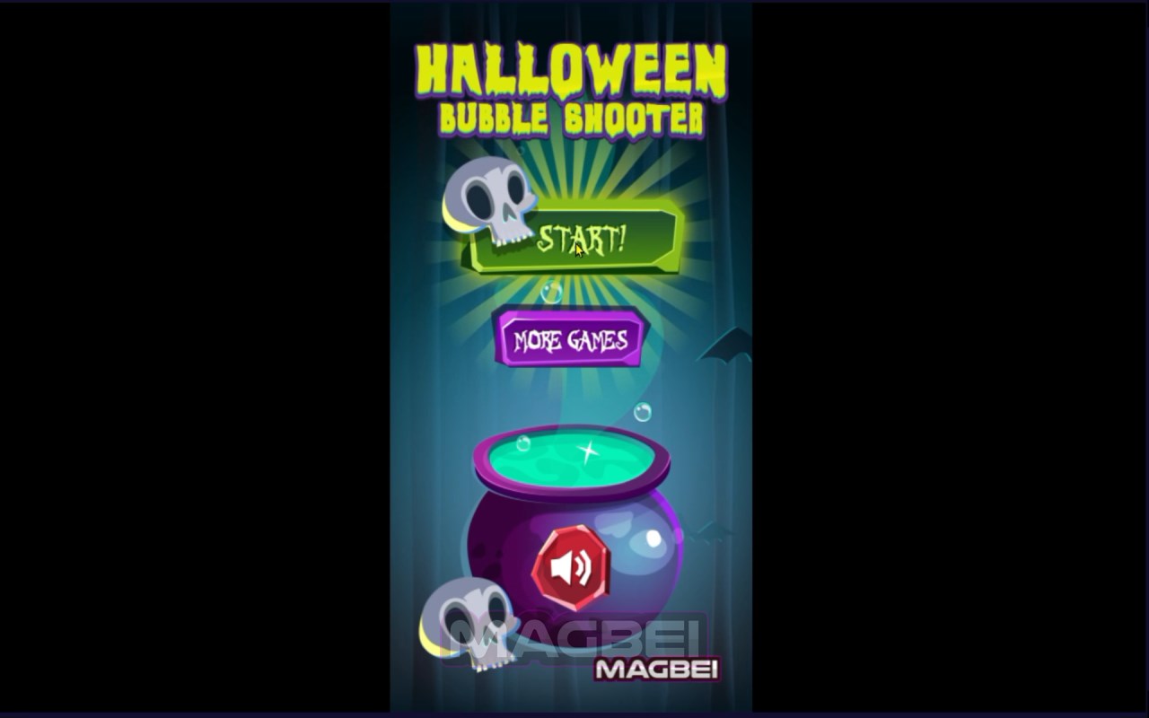 Halloween Bubble Shooter Game - Runs Offline