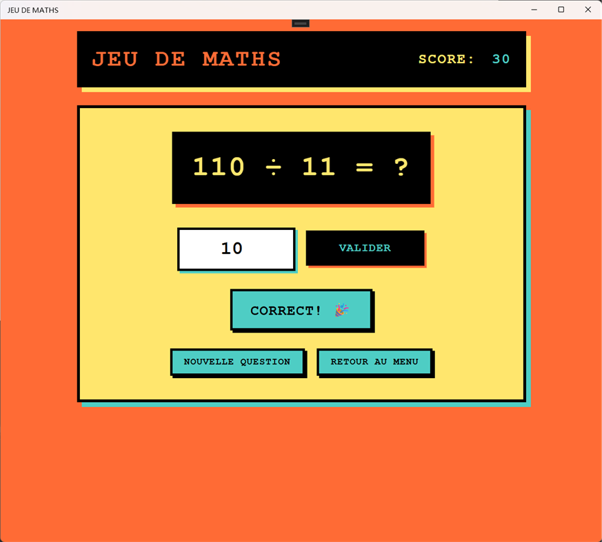 #3. JEU DE MATHS (Windows) От: RollerNiGi