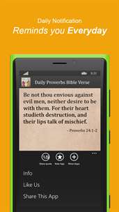 Daily Bible Proverbs screenshot 5