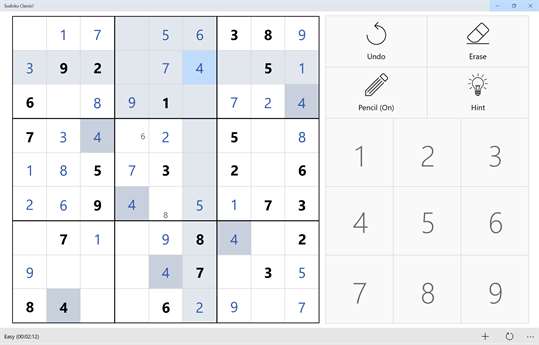 Sudoku Classic! screenshot 3