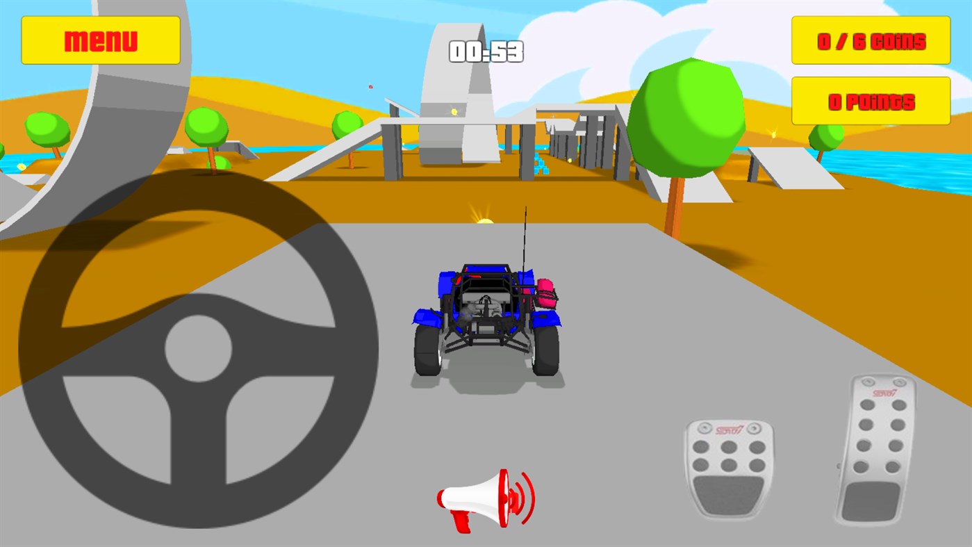 #4. Baby Car Fun 3D - Racing Game (Windows) By: Kaufcom