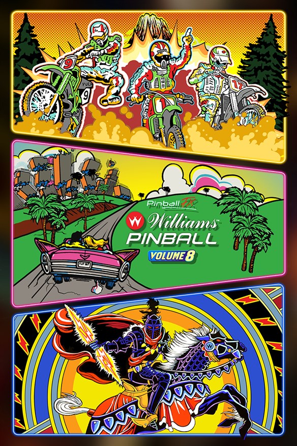 Pinball FX - Williams Pinball Volume 8 Xbox Series X|S and Xbox One cover art