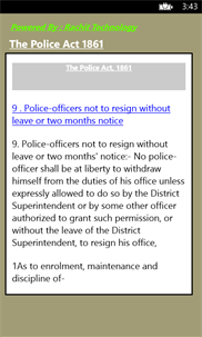 The Police Act 1861 screenshot 2