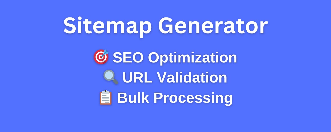 Sitemap Generator