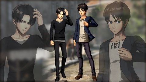 Eren & Levi "Plain clothes" Outfit Early Release