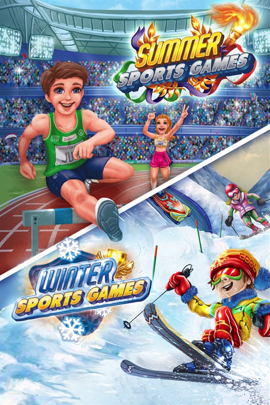 Box shot of Summer and Winter Sports Games Bundle - 4K Edition