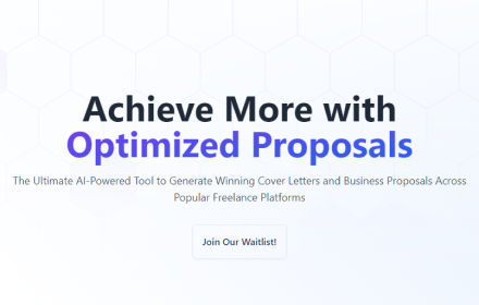 ProposalBot (formerly Upwork Cover Letter Job AI) small promo image