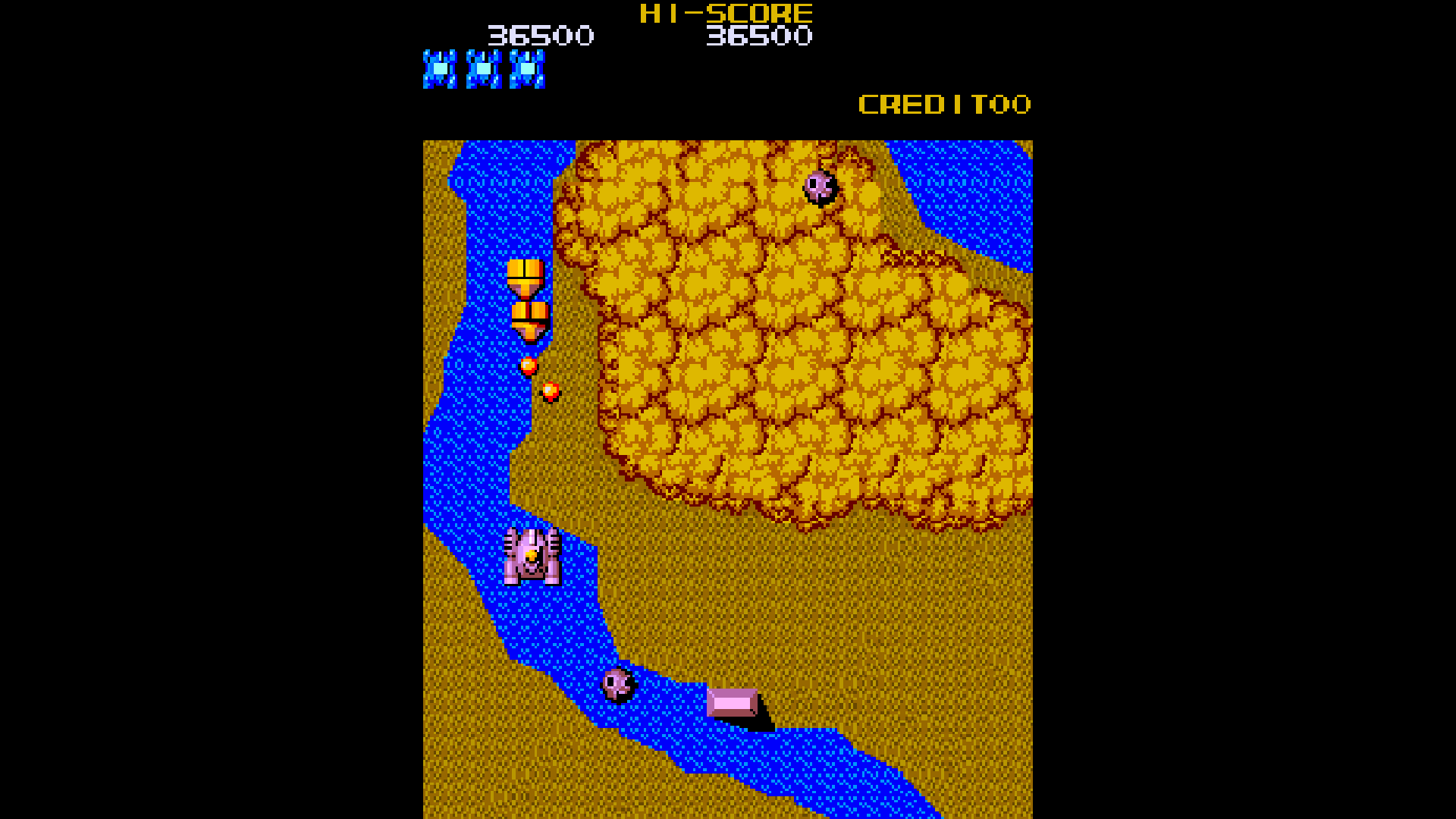 MEGA ZONE 核心 Boss 戰畫面