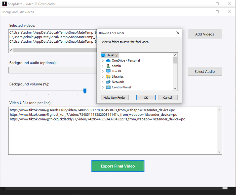 #2. SnapMate – Video TT Downloader (Windows) 由: Silamia2025