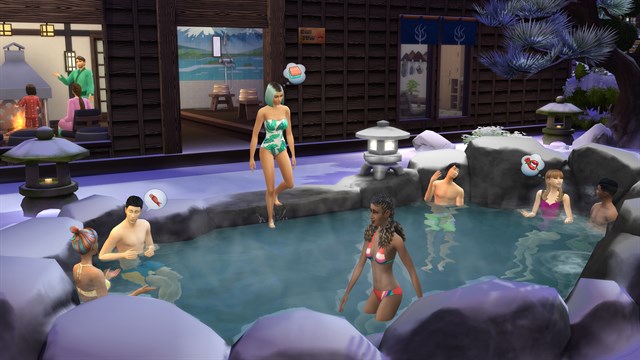 The Sims 4 Snowy Escape Expansion Pack screenshot 3