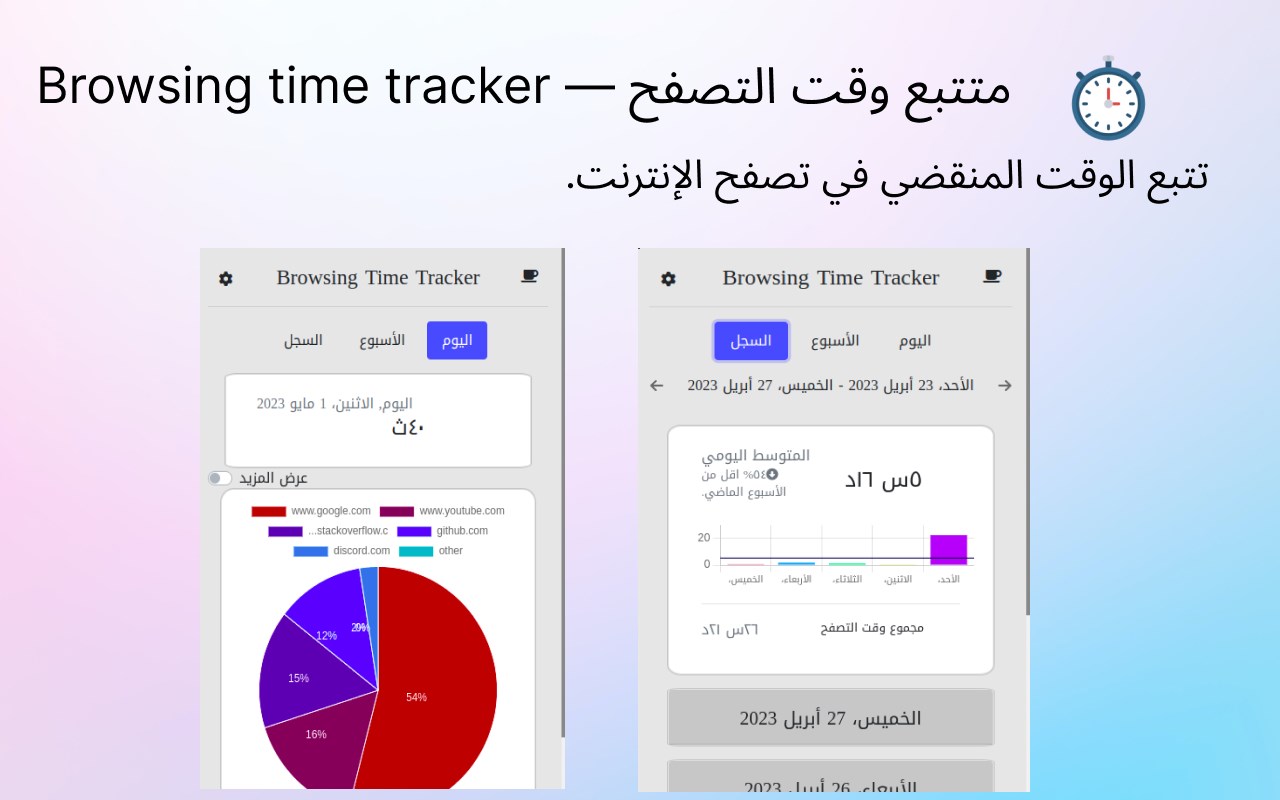 Browsing Time Tracker
