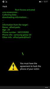 Fake hack screenshot 4