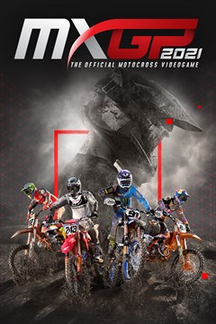 Cover poster for MXGP 2021 - The Official Motocross Videogame