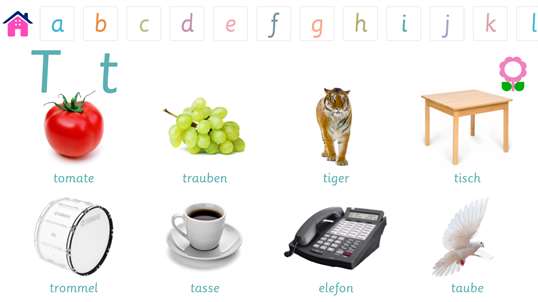 Alphabet und Wortschatz-Buch für Kinder (Wörterbuch für Kindergarten und Vorschule) screenshot 9
