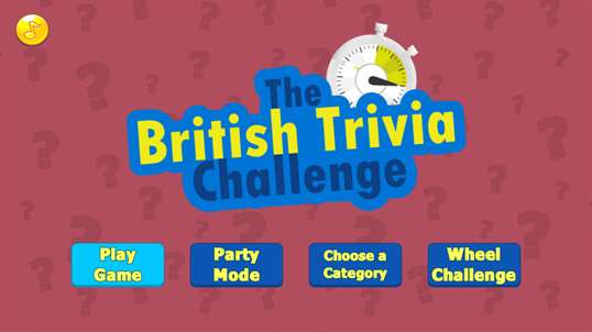 The British Trivia Challenge screenshot 1