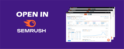 Open in SEMRUSH marquee promo image