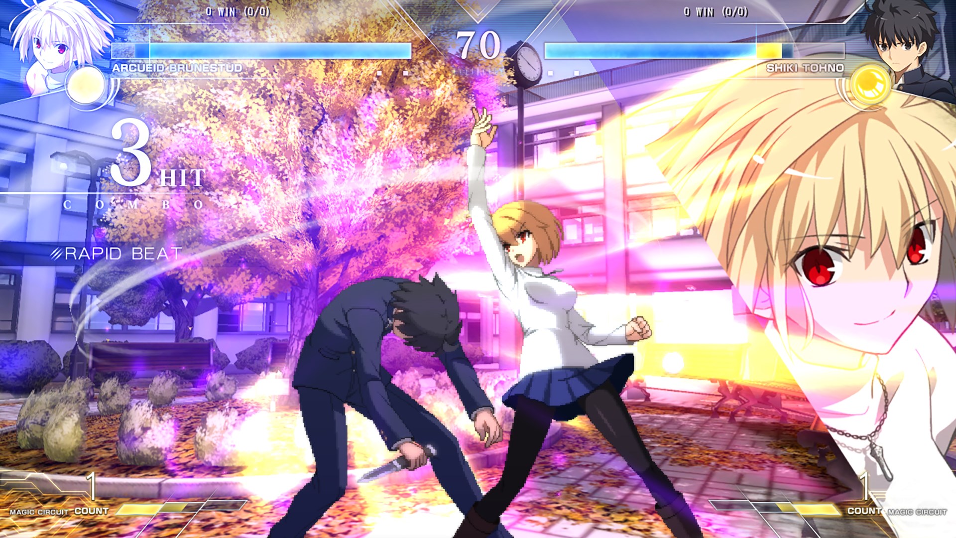 Melty Blood: Type Lumina (Multi) terá Saber de Fate/Stay Night