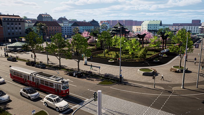 CTS 2026 - Map DLC: Bus + Tram Depot & South-Route - City Transport Simulator Bus & Tram — скриншот 3