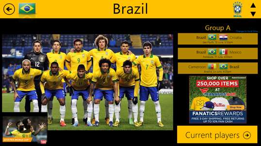 World Cup 2014 Free screenshot 4