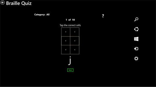 Braille screenshot 4