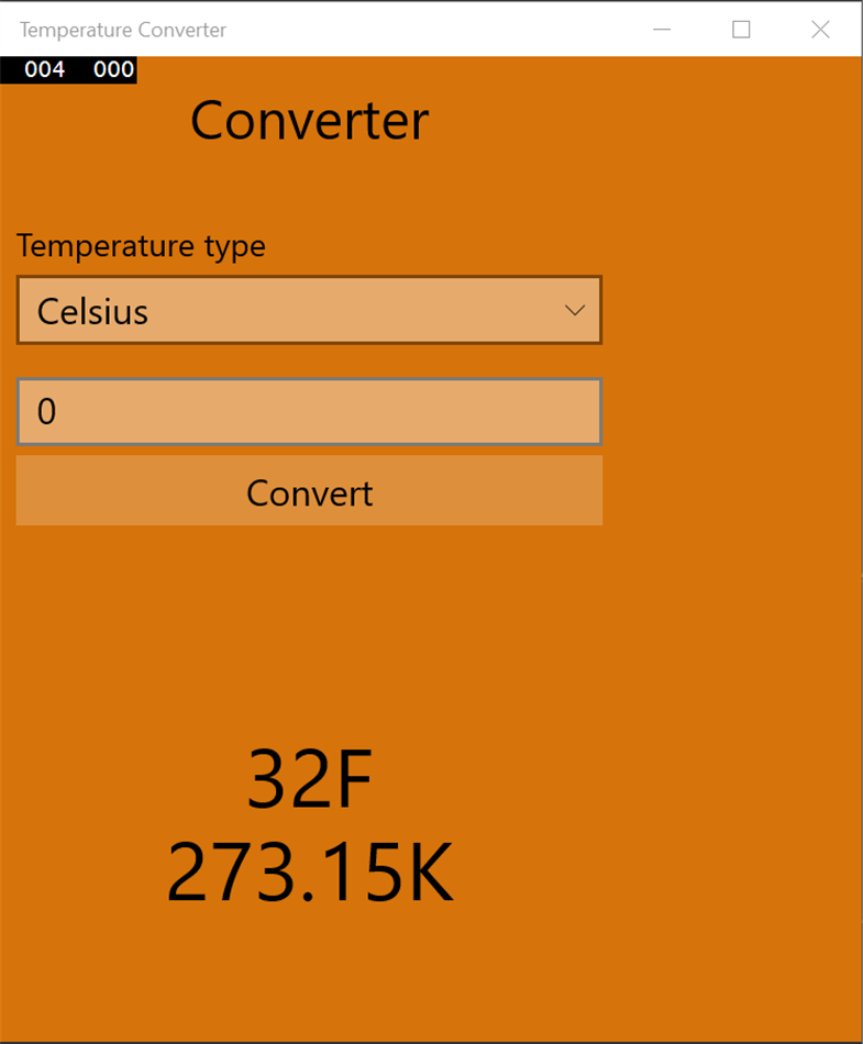 Temperature Convertion (Windows) 由: SimpleApplications