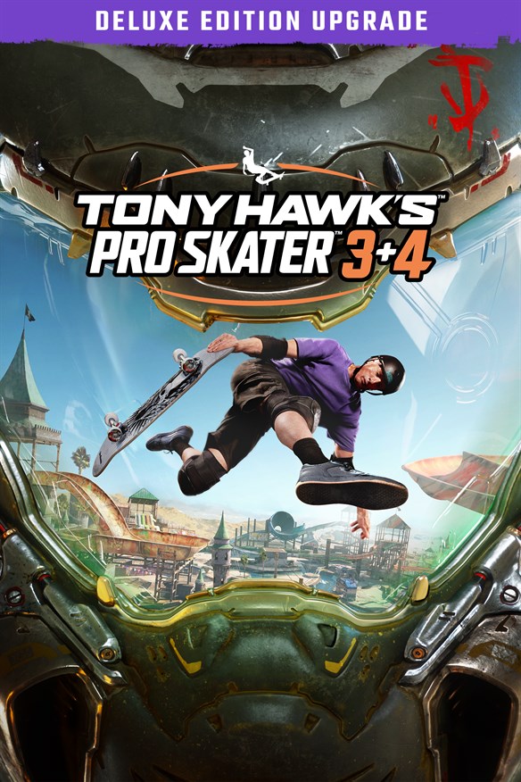 Tony Hawk's Pro Skater 3 + 4 - Deluxe Edition Upgrade Xbox Series X|S and Xbox One cover art
