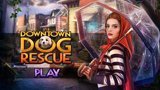 Hidden Object : Downtown Dog Rescue screenshot 1