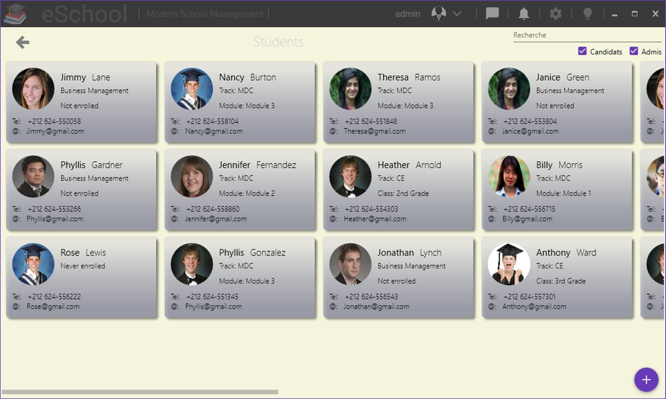 #1. eSchool (Windows) 由: Halid Cisse