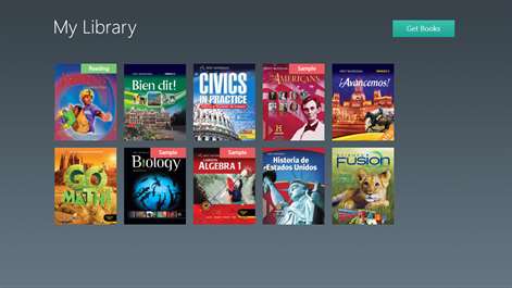 HMH eTextbooks Screenshots 1