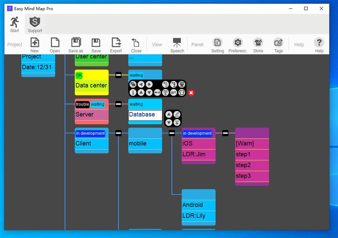 #8. Easy Mind Map Pro (Windows) Göre: ATGOX