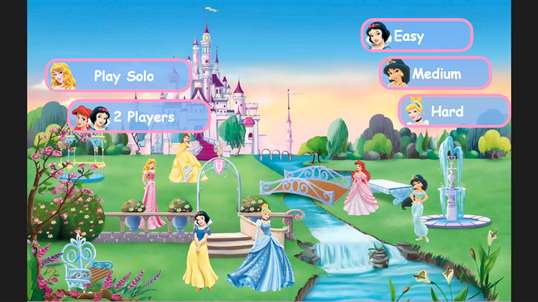 Disney Princess Memory Game screenshot 1