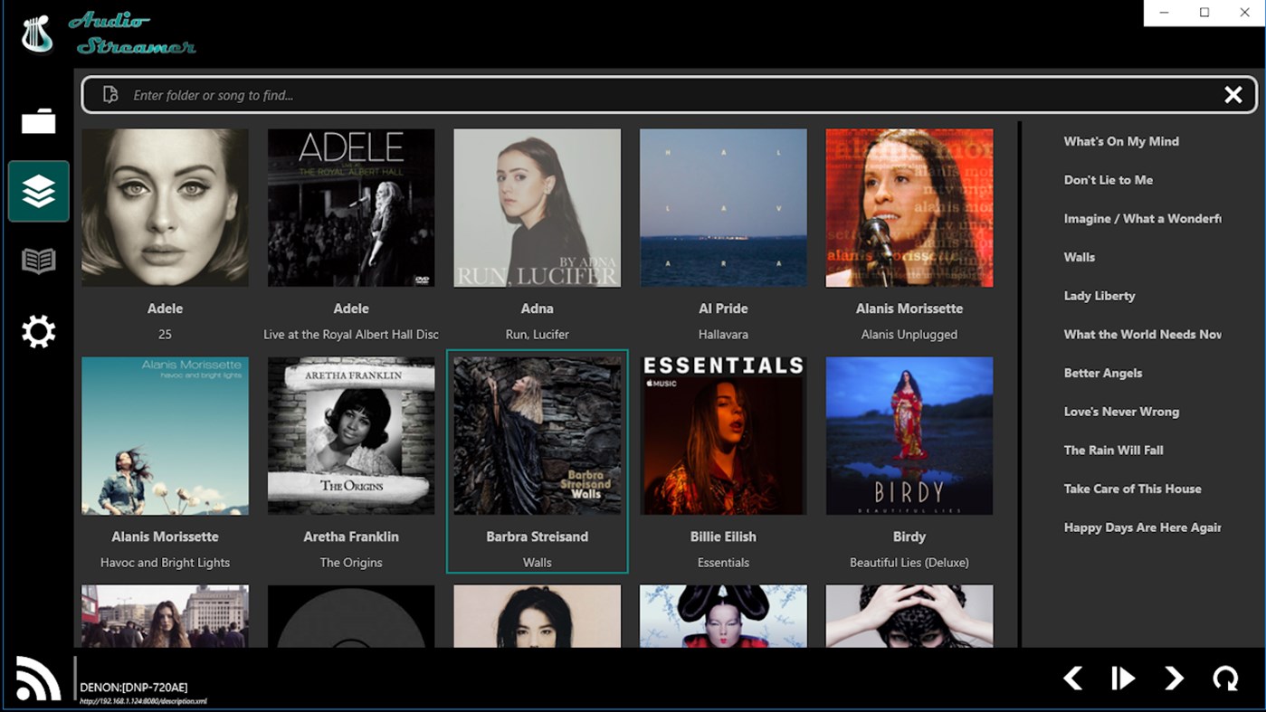 #1. Audio Streamer (Windows) 由: LINOS Software, Inhaber M.Sutter