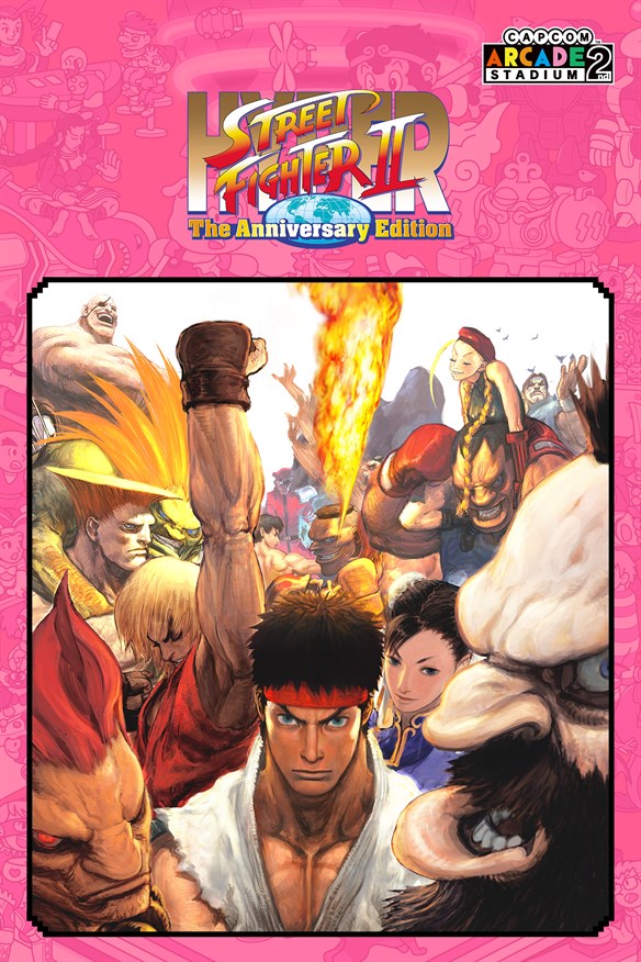 Capcom Arcade 2nd Stadium: Hyper Street Fighter II: The Anniversary Edition Xbox Series X|S and Xbox One cover art