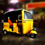 Rickshaw Traffic Racing 3D