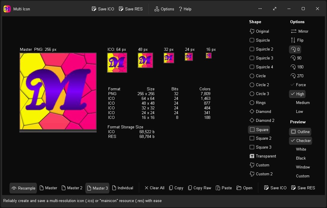 Multi Icon screenshot