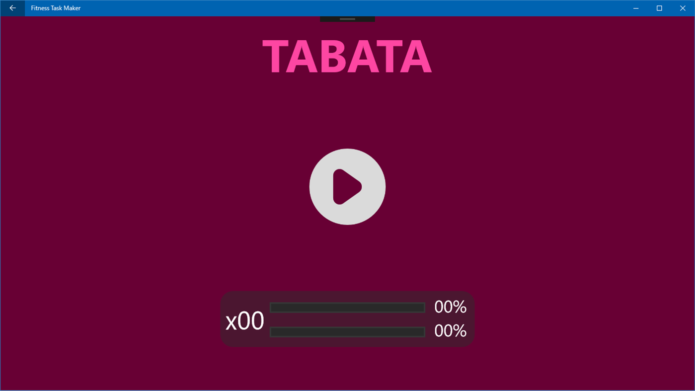 #4. Fitness Task Maker (Windows) Bởi: ALTA WARE