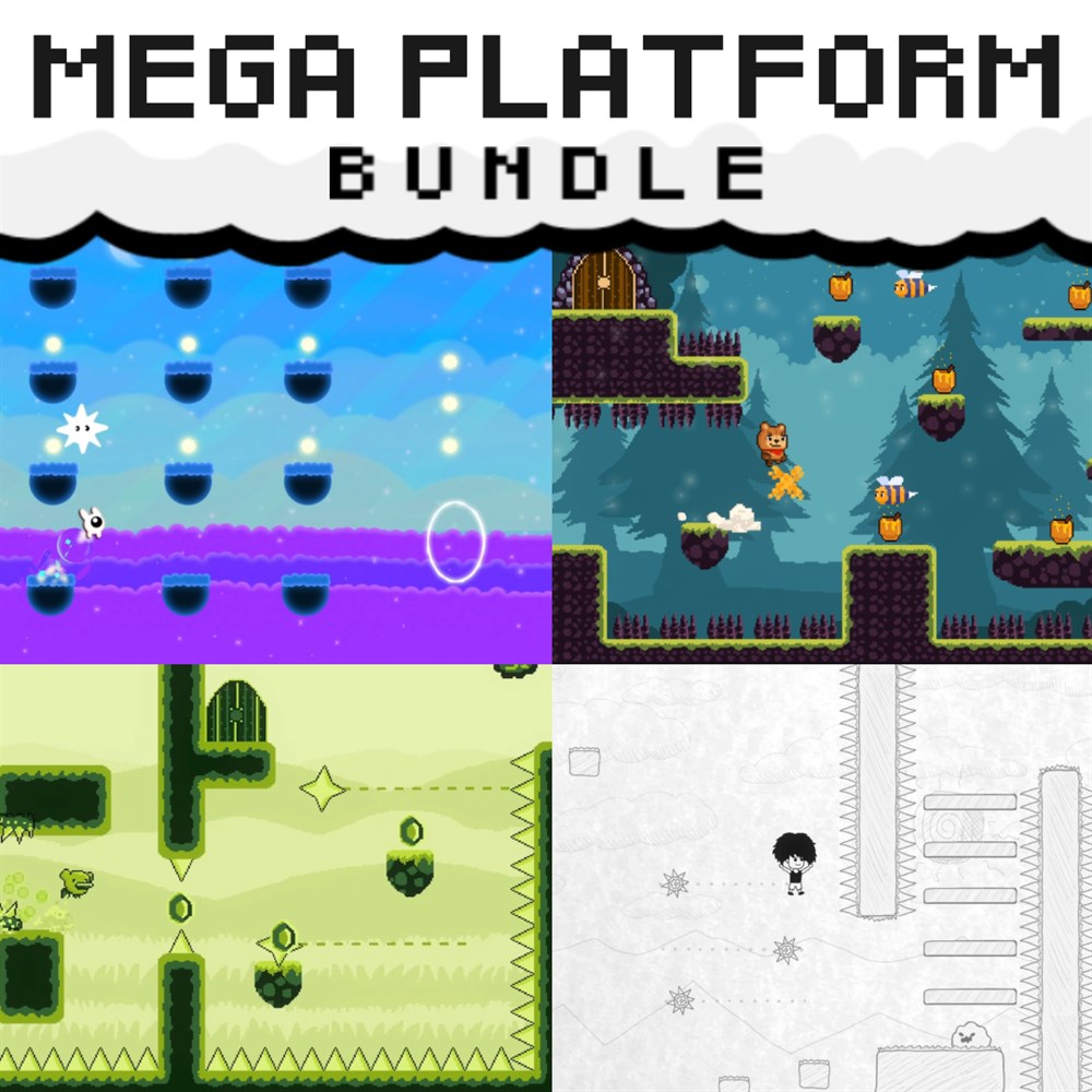 Mega Platformer Bundle cover art (full size)