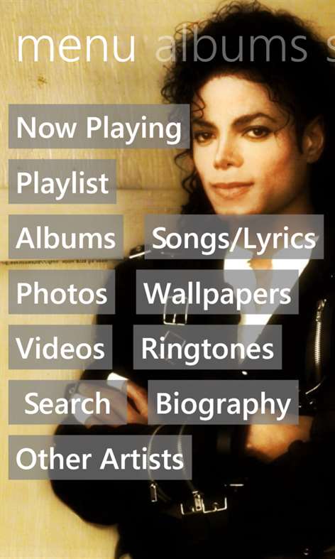 Michael Jackson Music Screenshots 1