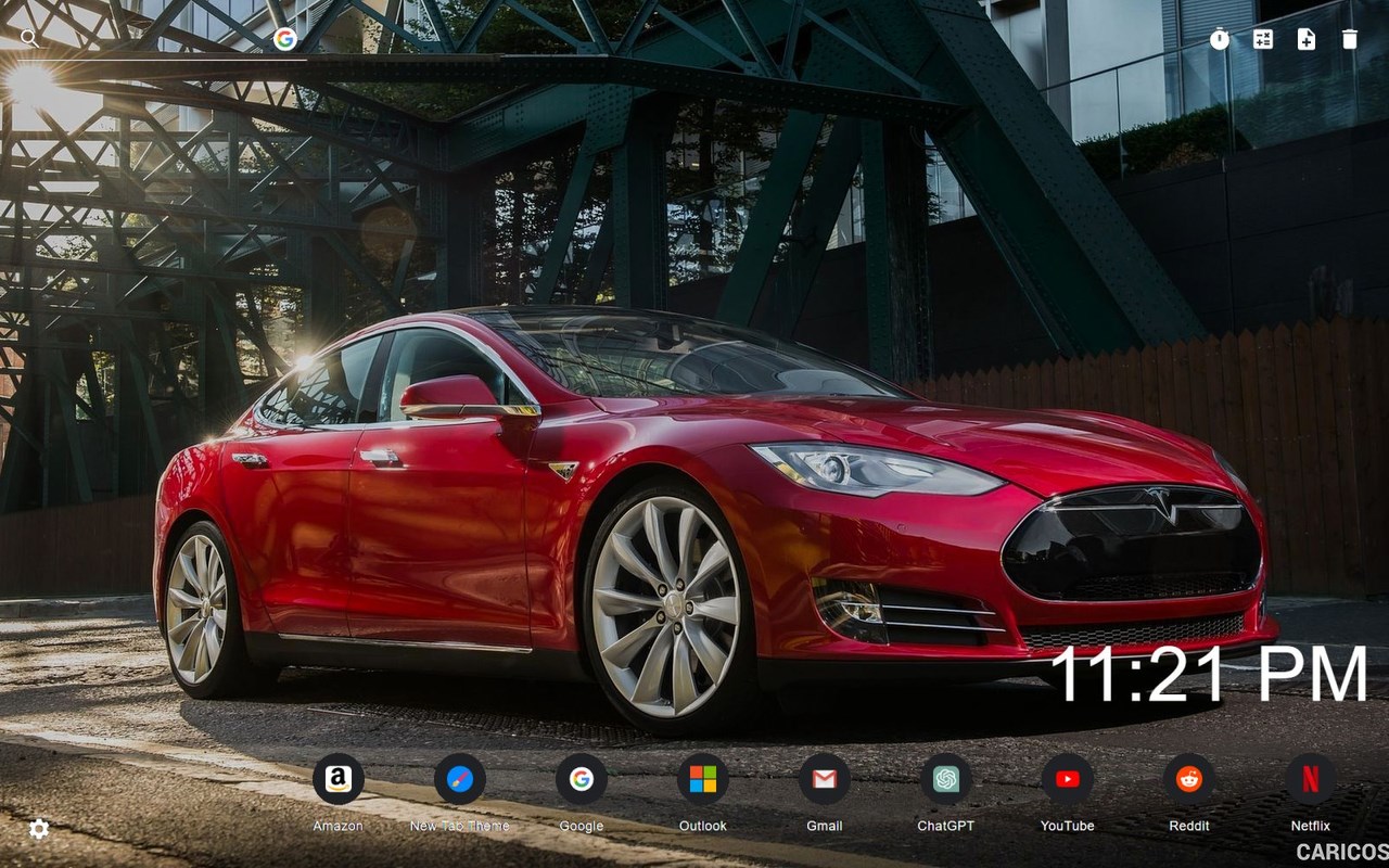 Tesla Wallpaper New Tab