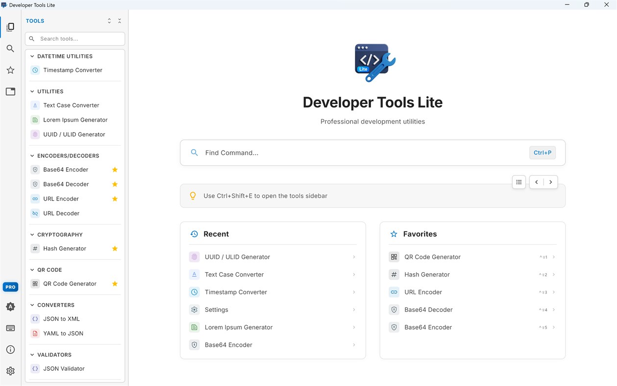 #1. Developer Tools Lite (Windows) Door: Aadhil RF
