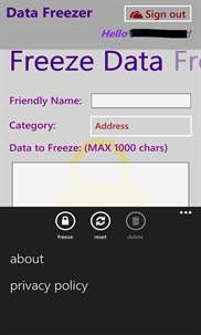 Data Freezer screenshot 6