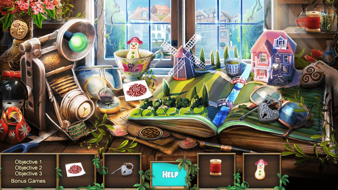 #2. Hidden Object : Book of Wonders (Windows) By: Hidden Object Games