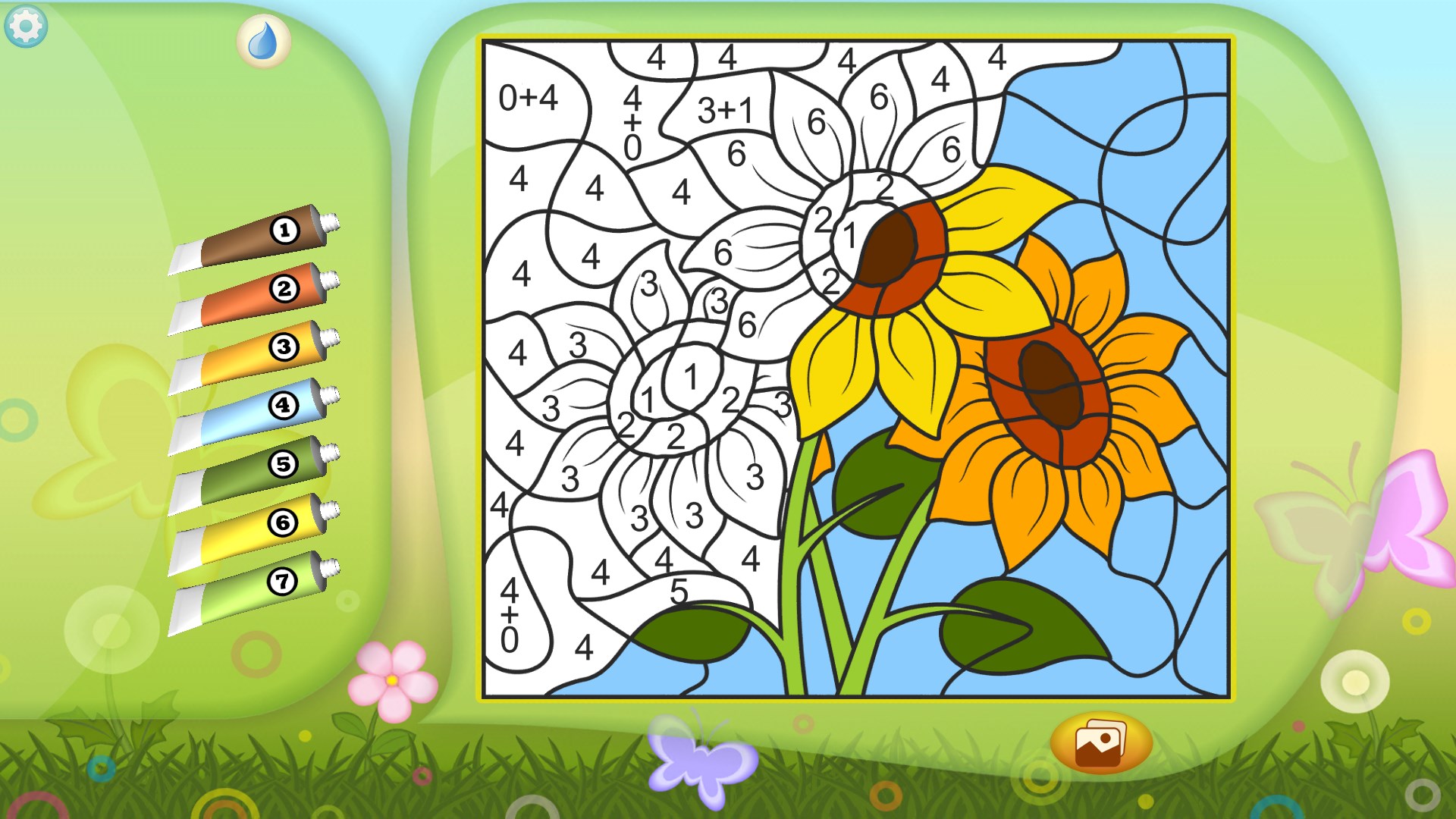 Color by Numbers - Flowers for Windows 10