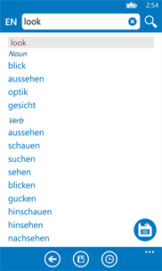 German English dictionary ProDict Free screenshot 2