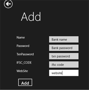 Passwords Safe screenshot 3