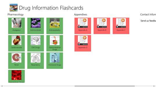 Drug Information Flash Cards screenshot 2