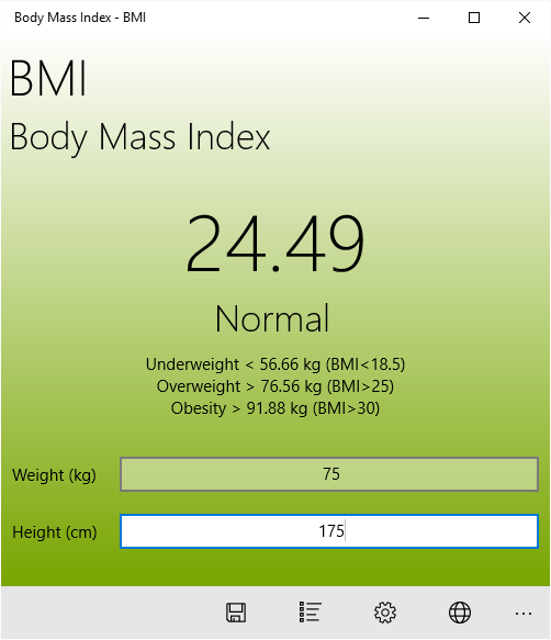 【图】Body Mass Index – BMI(截图3)